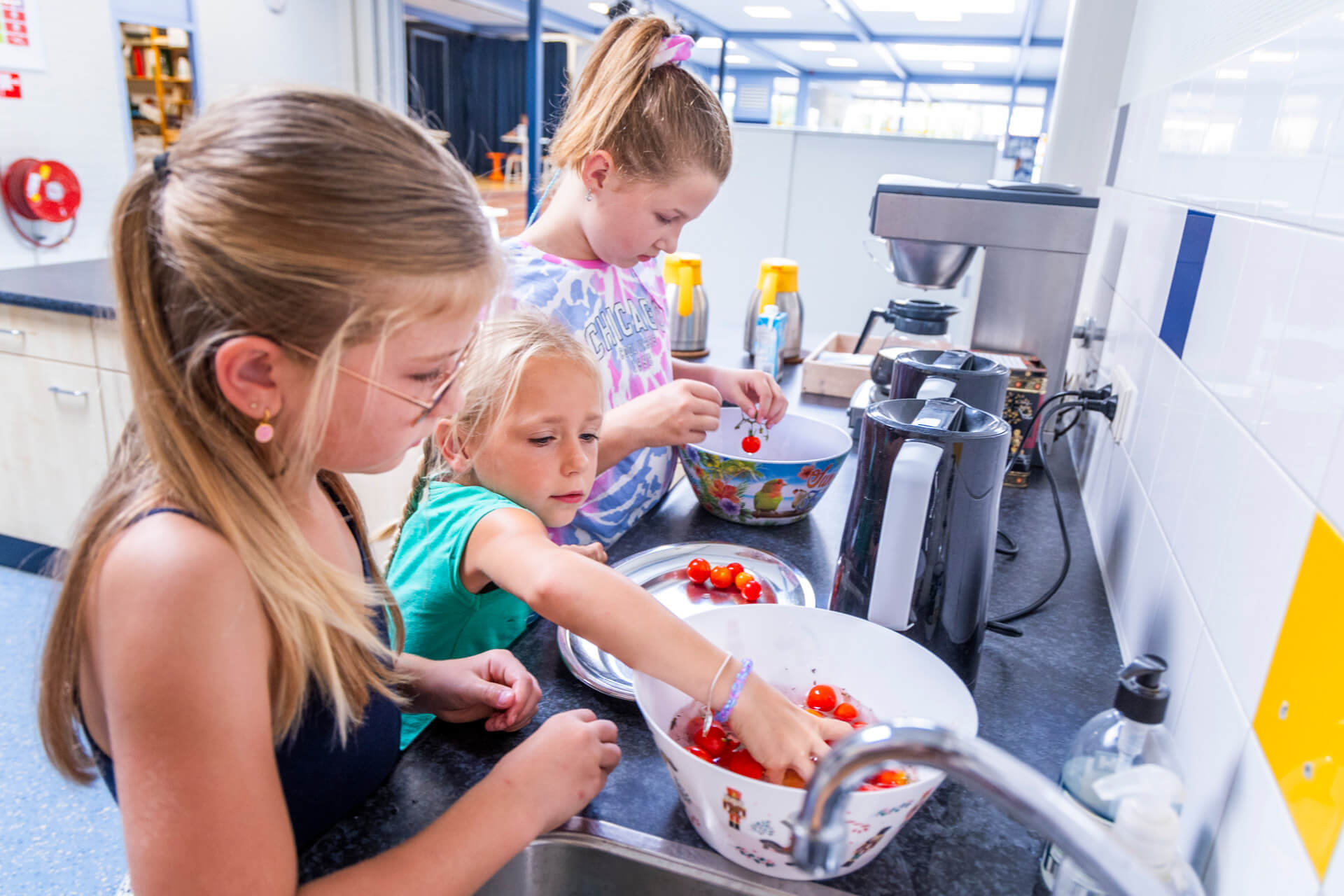 Kinderen in de keuken Kinderen in de keuken